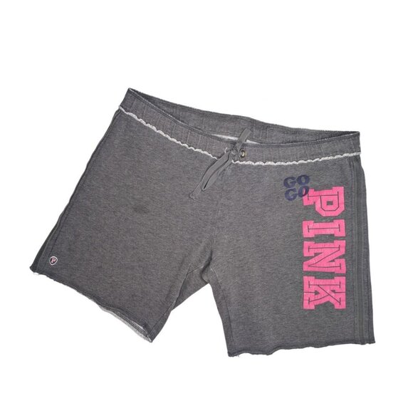 PINK Victoria's Secret Pants - Vintage Y2k Victorias Secret Low rise grey sweat shorts
